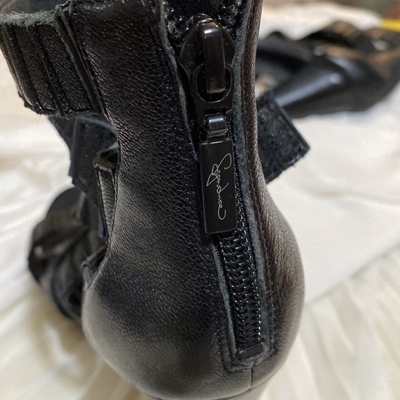 REPORT SIGNATURE DITMAR BLACK STRAPPY PLATFORM SANDAL - Picture 7 of 7